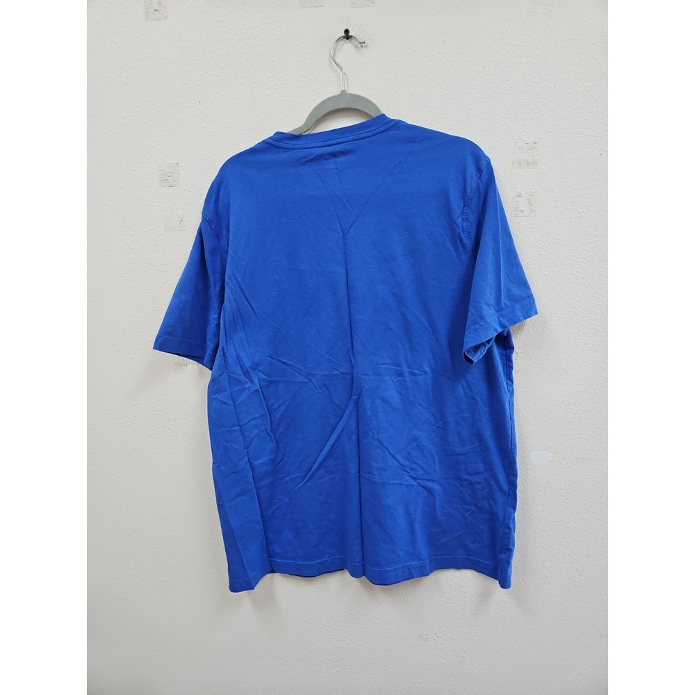 Men's Champion Short Sleeve Shirt Blue Size 2xl - Picture 3 of 5
